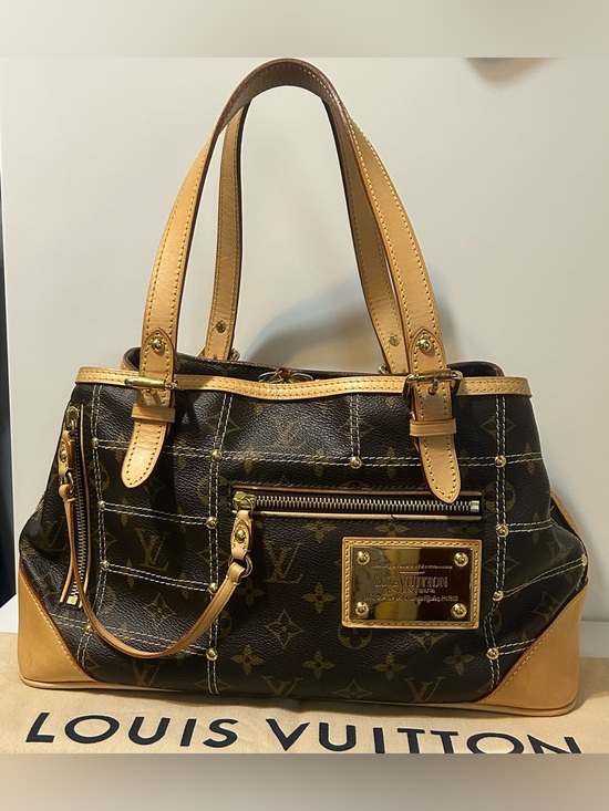 Louis Vuitton Handbags - LOUIS VUITTON RIVETING BAG EUC